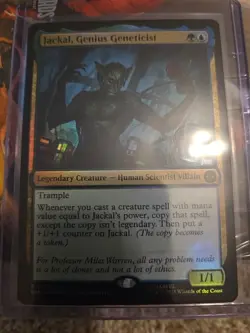Jackal, Genius Geneticist Prerelease Cards Foil - Image 1
