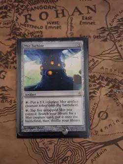 Myr Turbine LP Mirrodin Besieged 1X Rare Artifact Magic the Gathering Non Foil - Image 1