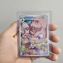 Pokemon TCG Arven's Greedent Holo Card 205/182 Sv10: Destined Rivals NM - Image 4