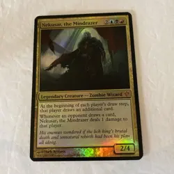 Nekusar, The Mindrazer Commander 2013 ENGLISH 201/356 TCG MTG OVERSIZED CARD M - Image 1