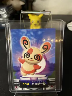 Spinda Pokemon Zukan Card Japanese Nintendo Game Rare 114 F/S - Image 1