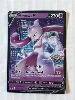 Mewtwo V SWSH223 SWSH: Sword & Shield Promo Cards Holo - Image 1