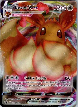 Pokemon | SWSH: Sword & Shield Promo Cards | Eevee VMAX - | SWSH087 | NM Holo - Image 1