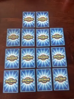 Lot of 14 Digimon Rookie Level Trading Cards 1999 Bandai Agumon First Edition - Image 2