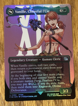 MTG Final Fantasy, Vanille, Cheerful I'Cie / Ragnarok - Borderless Foil - Image 1