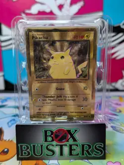 Pokemon TCG Celebrations Pikachu Gold Metal Card 58/102 Sealed - Image 1