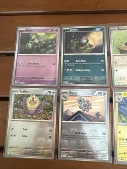 Pokemon Master Ball Pattern Lot of 8 White Flare Black Bolt Pokemon Card Game NM - Image 2