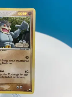 Pokemon TCG Machamp EX Legends Maker Stamped Reverse Holo Card 9/92 NM Condition - Image 5