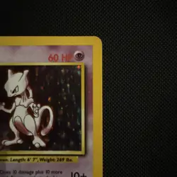 1999 Mewtwo Holo Rare Pokemon Card TCG Base Set 10/102 WOTC - Image 3