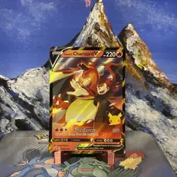 Lance's Charizard V - SWSH133 Pokemon Sword & Shield Promo Cards - NM ?? - Image 1