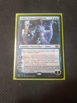 Magic The Gathering The Brothers War Teferi Temporal Pilgrim Mythic 066/287 - Image 1