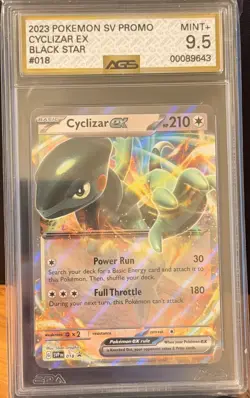 Cyclizar ex 018 Sv: Scarlet & Violet Promo Cards Holo AGS 9.5 - Image 1