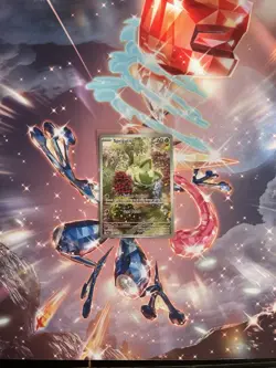 Pokemon TCG Sprigatito Scarlet & Violet Paldea Evolved Holo Card 196/193 - Image 1