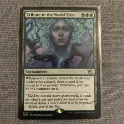 MTG Tribute to the World Tree March of the Machine 0211 Regular Rare NM English - Image 1