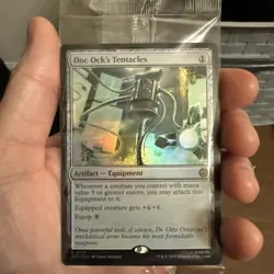 SEALED Doc Ock's Tentacles PRERELEASE FOIL Rare MTG Spider-Man NM 2025 - Image 1