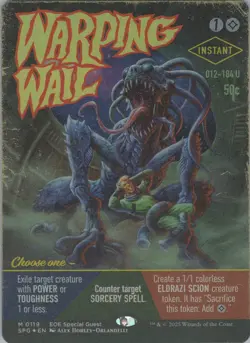 (Foil) MTG Warping Wail (Showcase) M Special Guests 119 NM - Image 1