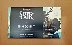 Magic The Gathering Secret Lair x Playstation Ghost of Tsushima FOIL Sealed - Image 1
