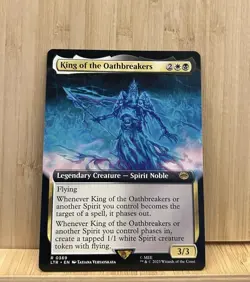 MTG LTR 0369 - “King of the Oathbreakers” - Extended Art - Non-FOIL - Image 1