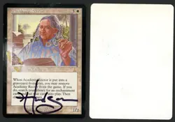 ***Academy Rector Artist Proof Signed (Water Damage)*** MTG Urza's Destiny - Image 1