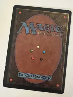 Magic the Gathering MTG Beta Mountain v.3 (DARK) LP (Beta Bob) - Image 2