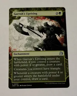 MTG Garruk's Uprising - Wilds of Eldraine: Enchanting Tales NM - Image 1
