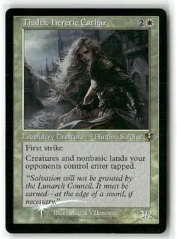 Thalia, Heretic Cathar (Retro Frame) Innistrad Remastered Foil - Image 1