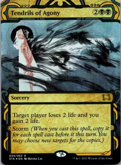 Tendrils of Agony - FOIL - Strixhaven: Mystical Archives - 34 Near Mint - Image 1