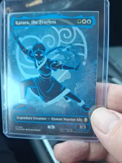 Katara, the Fearless (Borderless Battle Pose) Avatar: The Last Airbender Foil - Image 1