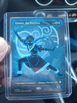 Katara, the Fearless (Borderless Battle Pose) Avatar: The Last Airbender Foil - Image 2