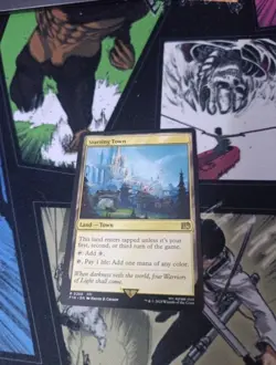 Magic MTG - Starting Town - Regular (0289) Final Fantasy FIN NM - Image 1