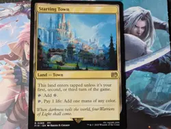 Starting Town - #289 Regular - Final Fantasy - Mtg - Image 1