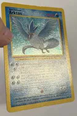 Articuno 2/62 - (Arktos) - Fossil - Holo Rare - German Pokemon - LP - Image 3