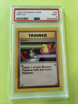 Pokemon TCG Switch Base Set 95/102 Psa 9 - Image 1