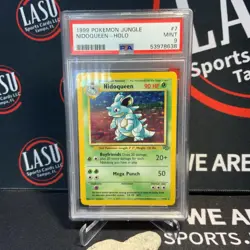 1999 POKEMON JUNGLE #23 NIDOQUEEN UNLIMITED NON-HOLO MINT PSA 9 - Image 1