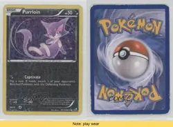 Purrloin Pokemon Black & White Legendary Treasures Radiant Collection #RC13 2f4 - Image 3
