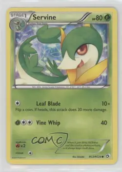 Servine Pokemon Black & White Legendary Treasures Radiant Collection #RC2 - Image 1
