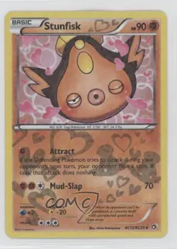 Stunfisk Pokemon Black & White Legendary Treasures Radiant Collection #RC12 - Image 1