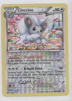 Cinccino Pokemon Black & White Legendary Treasures Radiant Collection #RC19 - Image 1