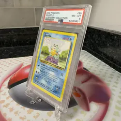 Pokemon 2002 Legendary Collection #95 Squirtle Regular PSA 8 NM-Mint - Image 3
