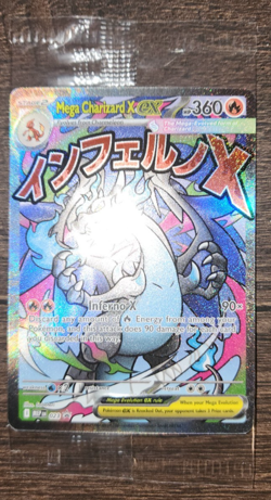 Mega Charizard X EX + Oricorio EX Pokemon Phantasmal Flames UPC Promo Sealed #23 - Image 2