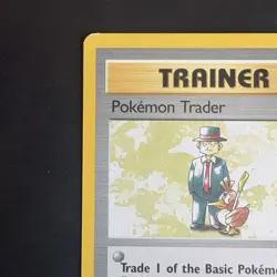 Pokemon Vintage Non-Holo Rare Pokemon Trader 77/102 Base set Trainer WotC 1999 - Image 2