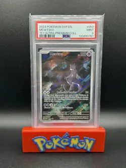 2023 Pokemon SVP Black Star Promo #052 Mewtwo 151 UPC PSA 9 - Image 1