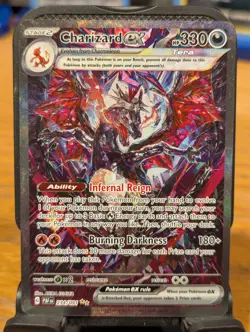 Pokemon TCG Paldean Fates Charizard ex Special Illustration Rare Holo 234/091 - Image 1