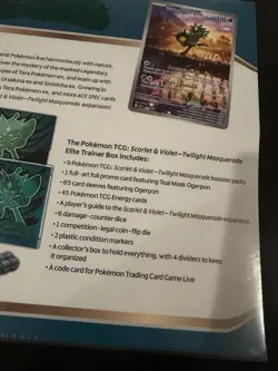 Pokemon S&V Twilight Masquerade Elite Trainer Box (ETB) - New, Factory Sealed - Image 4