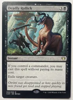 Commander 2020 Magic: The Gathering Deadly Rollick - Image 1