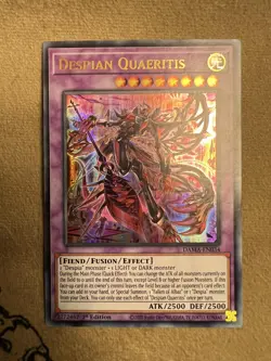 Yu-Gi-Oh DAMA-EN034 Despian Quaeritis Ultra Rare 1st Edition NM - Image 1
