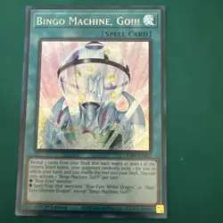 Bingo Machine, Go!!! 1st Edition Secret Rare RA02-EN062 Yu-Gi-Oh! - Image 1