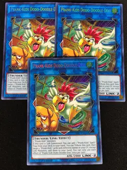 Yugioh Prank-Kids Dodo-Doodle Doo HISU-EN020 1st Secret X3 (NM) - Image 1