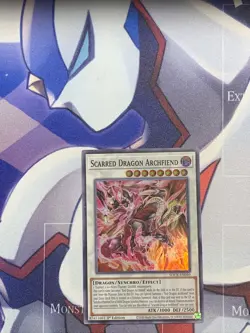 Yugioh Scarred Dragon Archfiend SDCK-EN049 Super Rare 1st Ed - Image 1