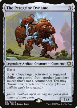 NM The Peregrine Dynamo, MTG, Dominaria United, Magic the Gathering, 19 - Image 1